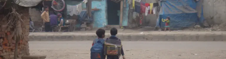 Sanierung classroom special section Govindpuri Centre Header